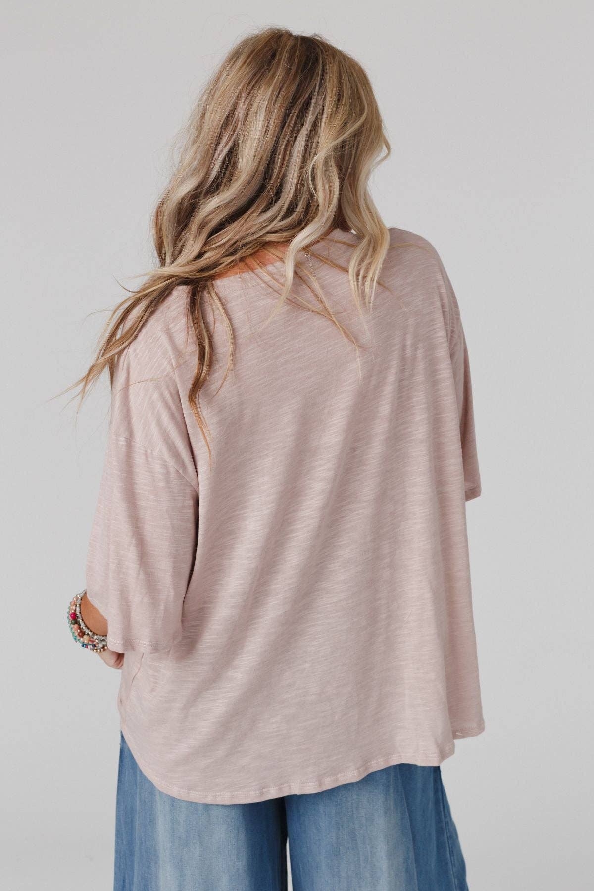 Your Favorite Slub Tee Shirt - Taupe