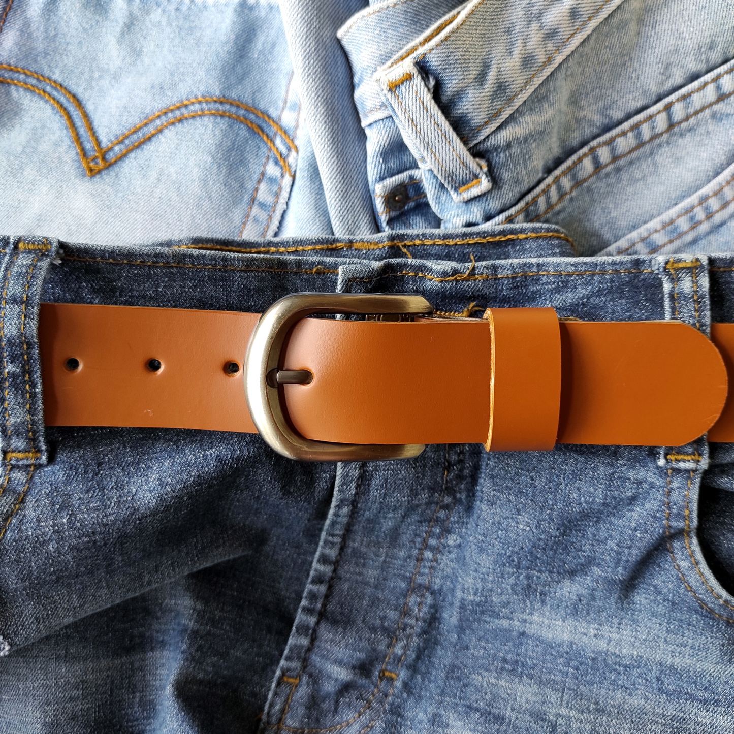 Gena Full Grain Leather Belt