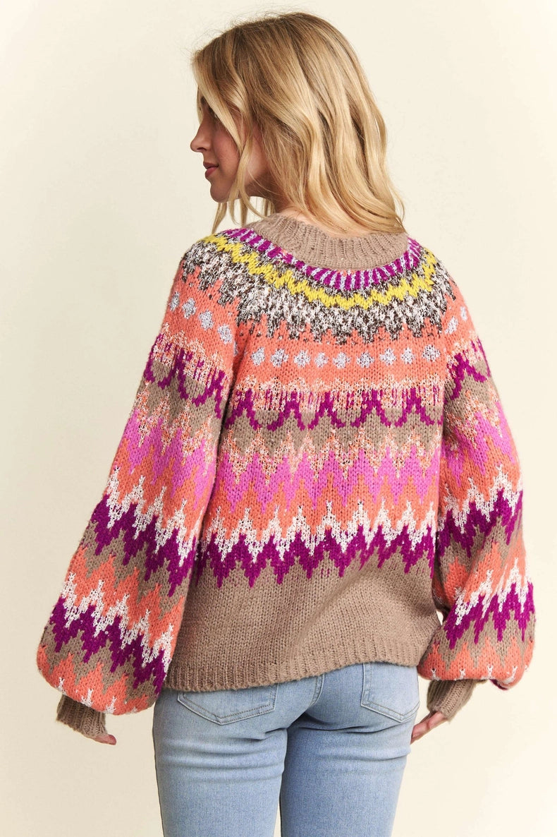 Sweetheart Knit Sweater