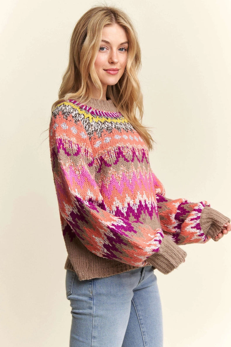 Sweetheart Knit Sweater